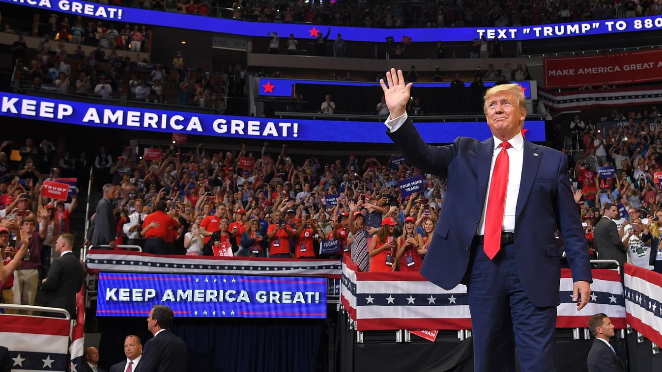 Trump expected to formally declare re-election bid at rally politics TOPSHOTS Horizontal 