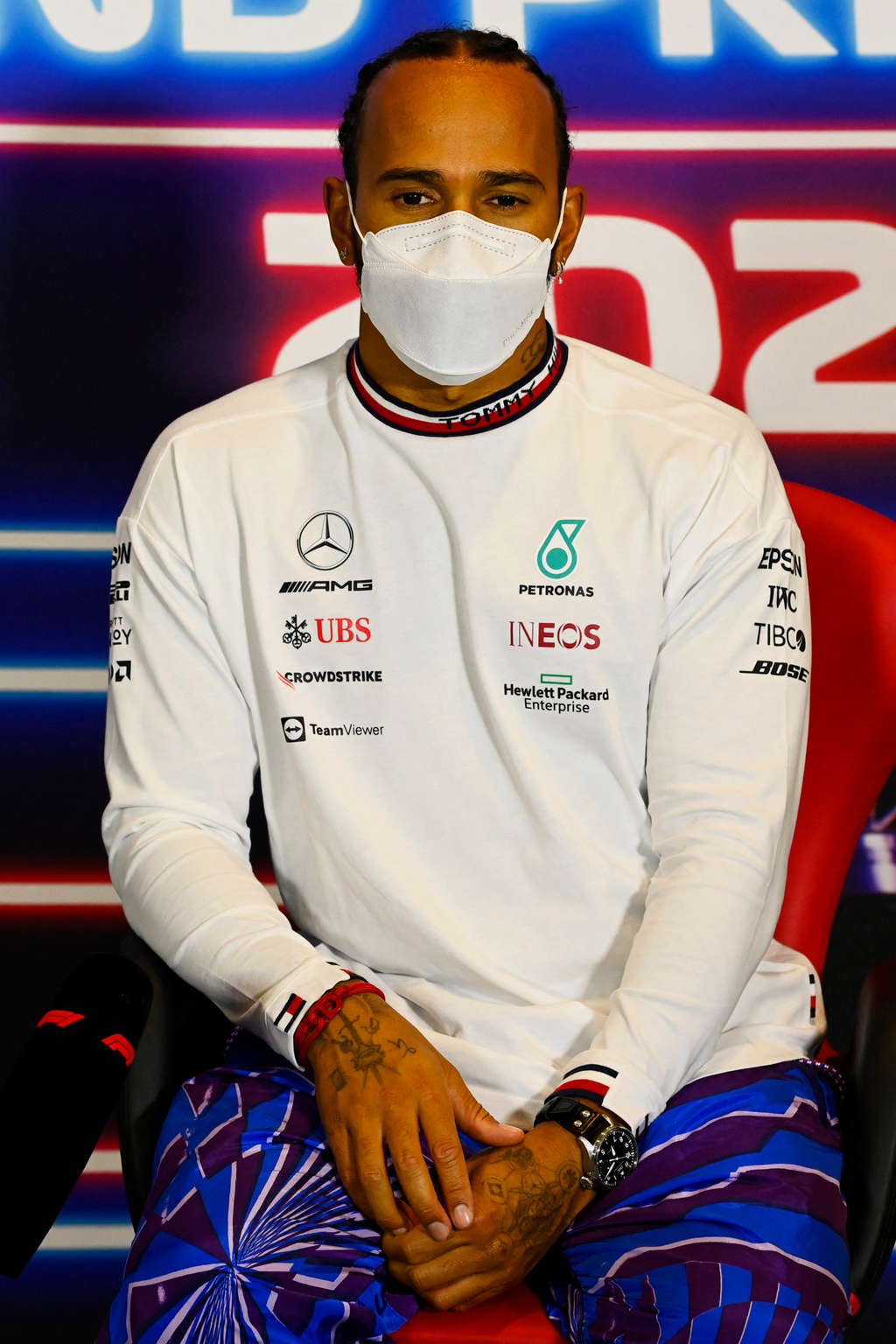 Forma-1, Lewis Hamilton, Mercedes, Brit Nagydíj 2021, csütörtök 