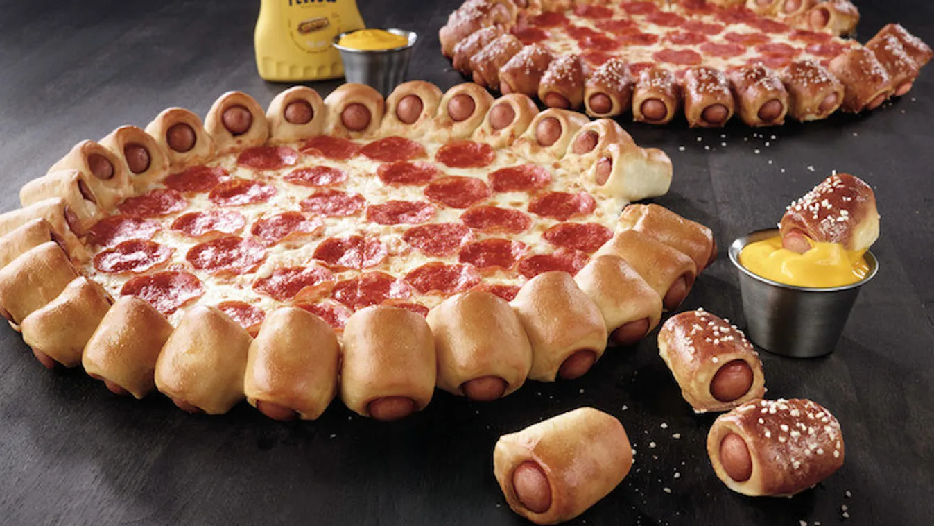 hot dog pizza 