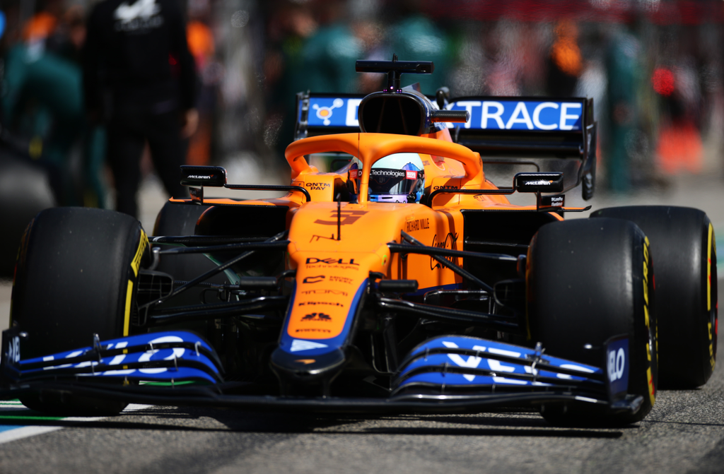 Forma-1, Daniel Ricciardo, McLaren, Emilia Romagna Nagydíj 2021, péntek 
