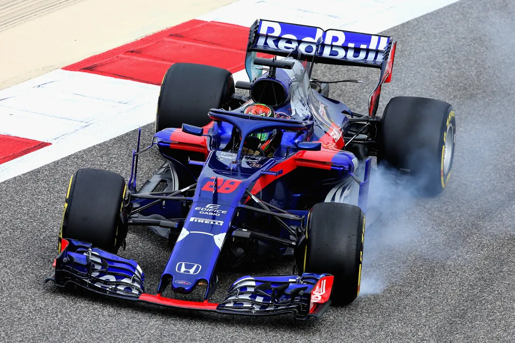 A Forma-1-es Bahreini Nagydíj pénteki napja, Brendon Hartley, Scuderia Toro Rosso 