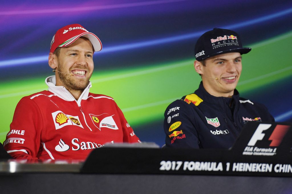 Forma-1, Sebastian Vettel, Max Verstappen, Kínai Nagydíj 2017 