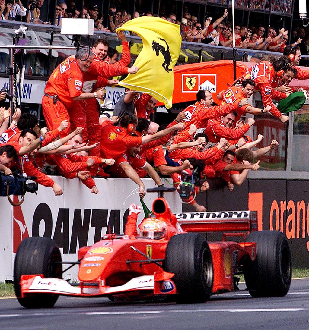 Forma-1, Michael Schumacher, Ausztrál Nagydíj, 2001 