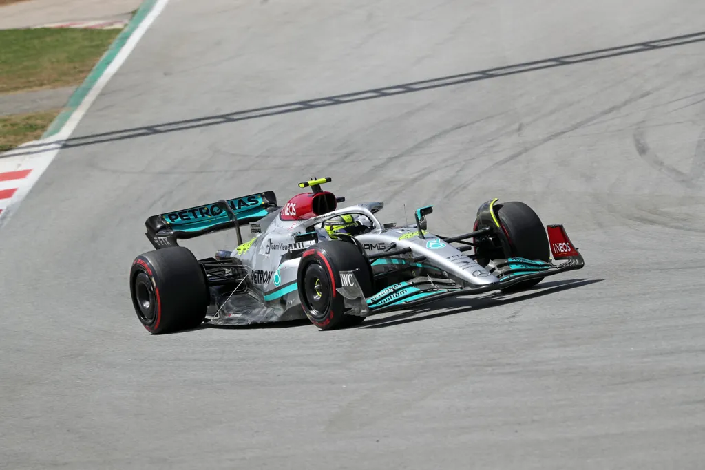 Forma-1, Lewis Hamilton, Mercedes, Spanyol Nagydíj 2022, futam 