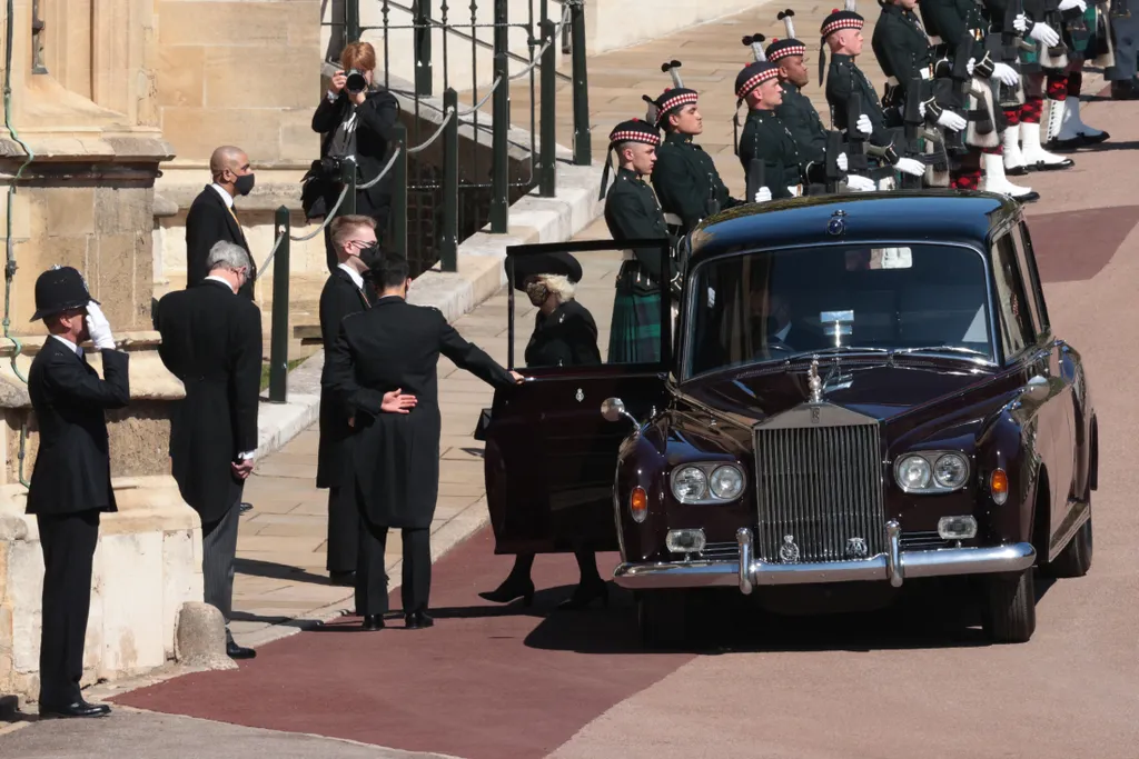 Fülöp herceg temetése, Kamilla cornwalli hercegné 