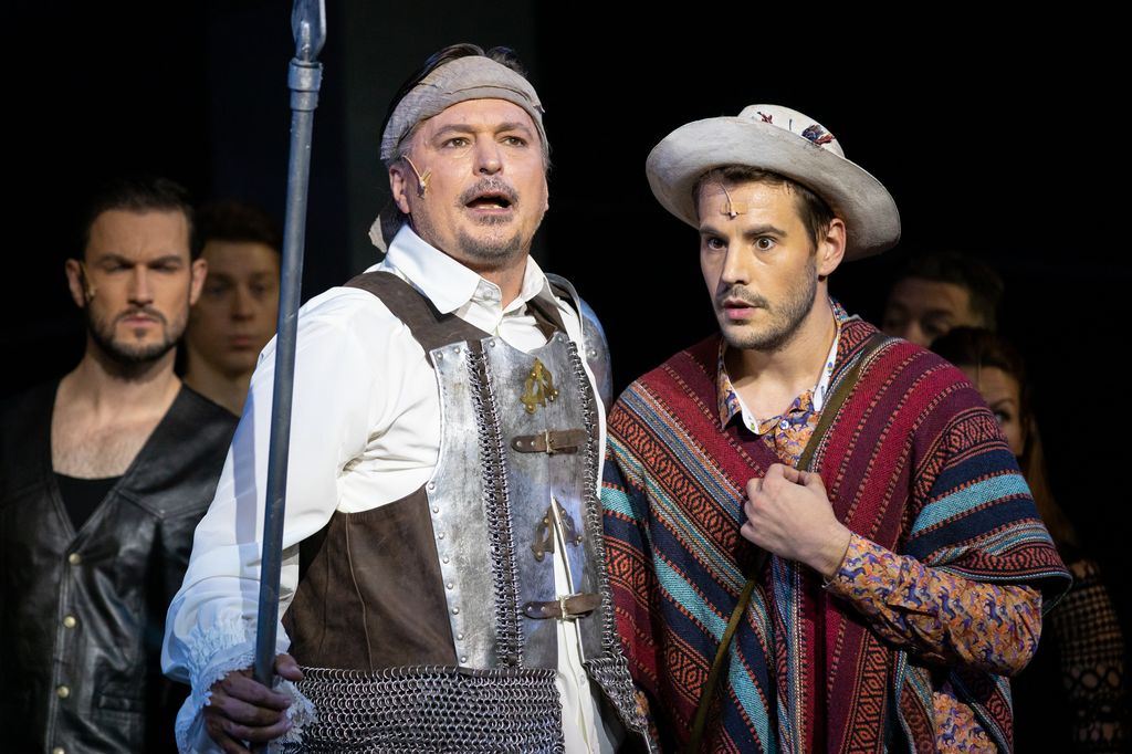 A La Mancha lovagja című musical premierje az Operettszínházban 