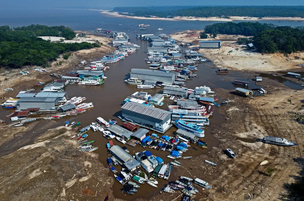 Egy tó is kiszáradt a Brazíliát sújtó szárazság következtében, galéria, 2023 