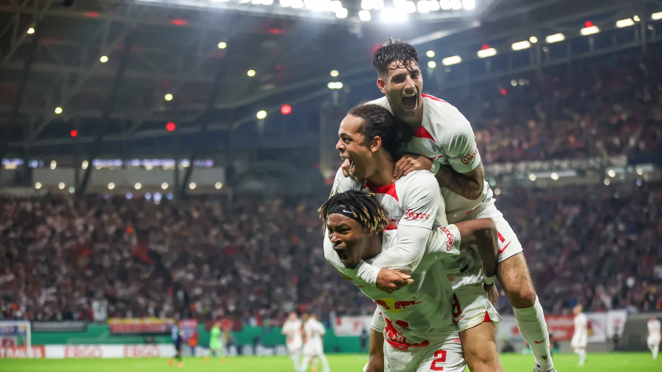 RB Leipzig - Hamburger SV Sports DFB Cup soccer Horizontal 