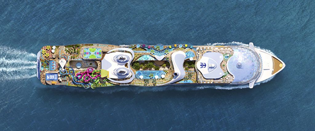 Royal Caribbean International, luxus, Icon of the Seas, hajó, 
