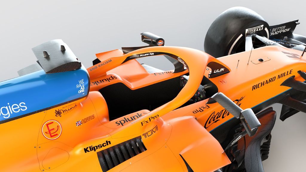 Forma-1, McLaren, render, MCL35M 