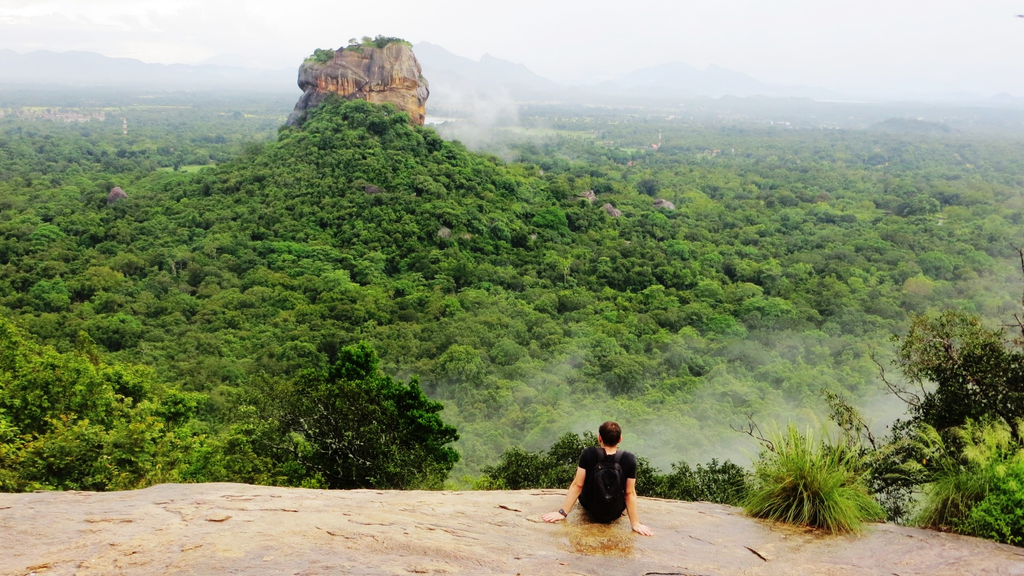 Sri Lanka Pidurangala Lion Rock Oroszlánszikla 