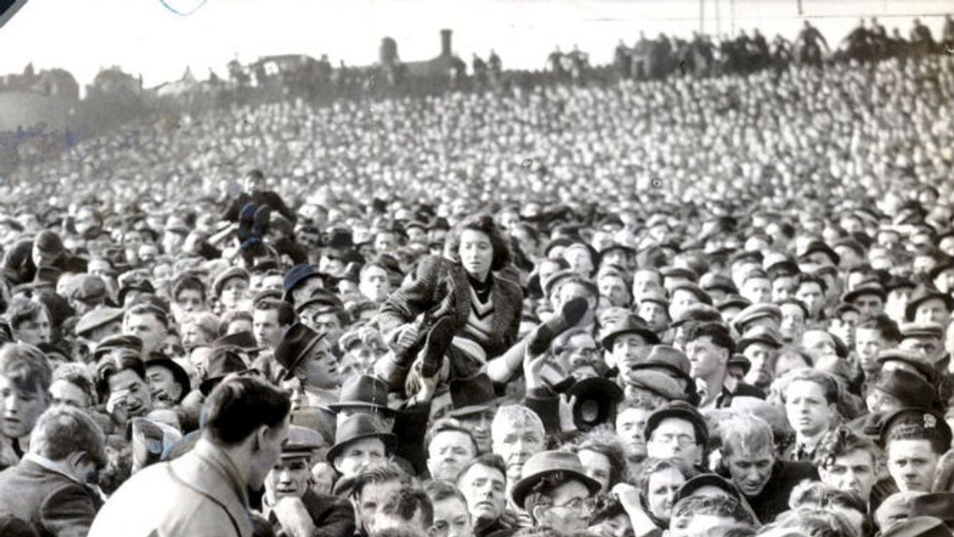 1946. március 9, Bolton Wanderers- Stoke City, Burnden Park-katasztrófa, foci 