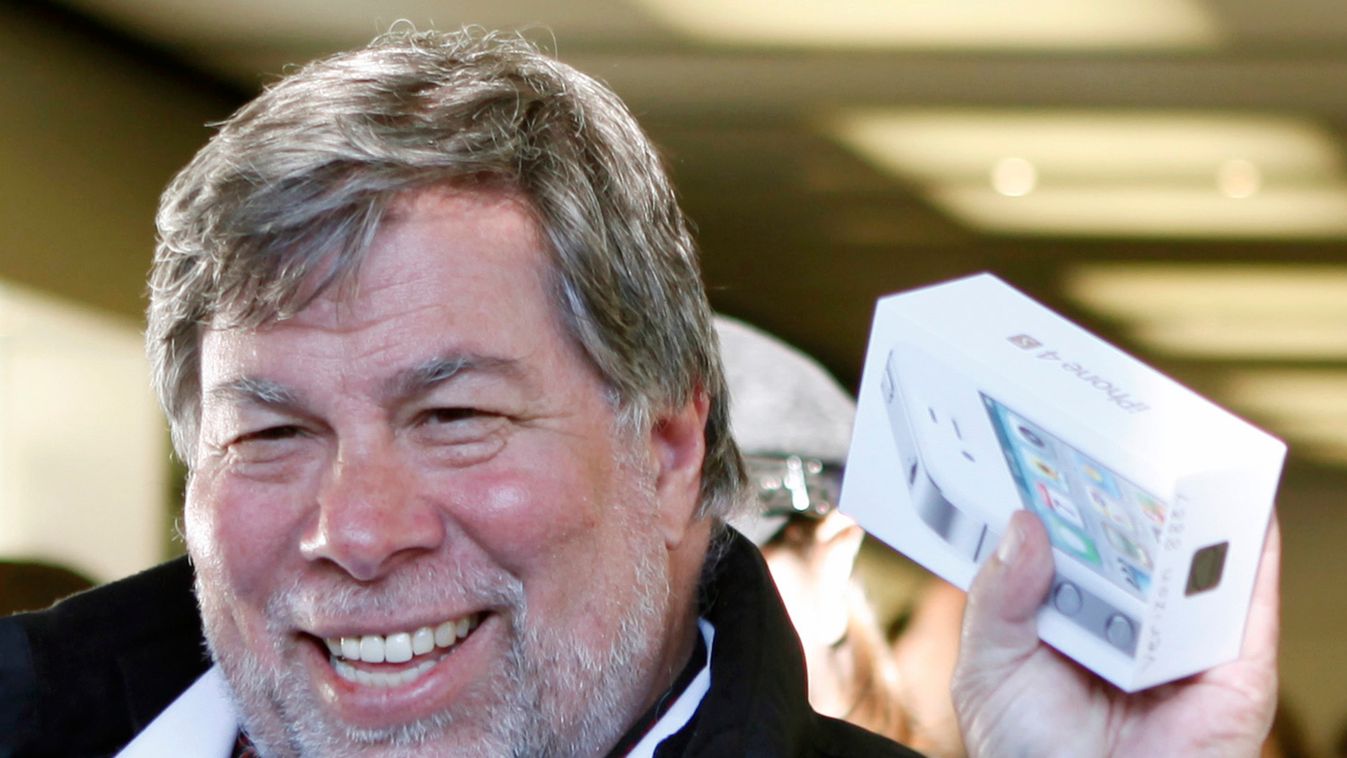 Steve Wozniak iPhone-t vesz 