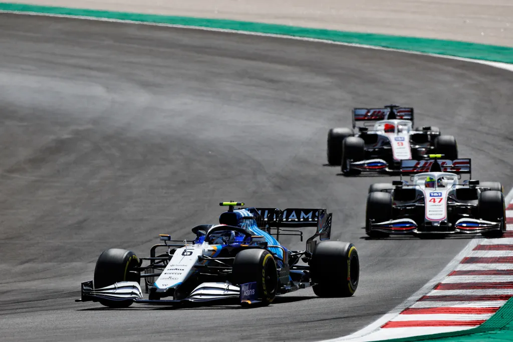 Forma-1, Portugál Nagydíj, Nicholas Latifi, Williams, Haas, Mick Schumacher, Nyikita Mazepin 