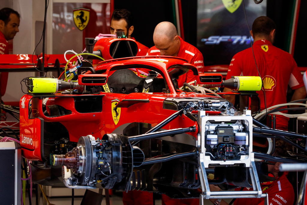 Előkészületek a Forma-1-es Belga Nagydíjra, Scuderia Ferrari 