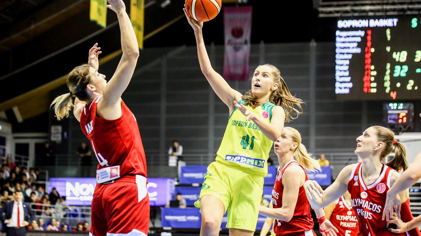 Euroleasing Sopron - Olympiakos, női kosárlabda, Euroliga 