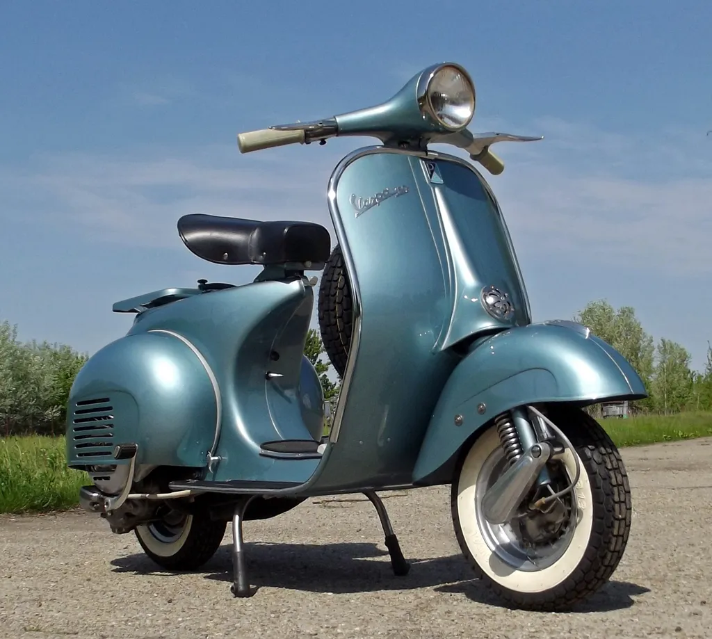 Piaggio Vespa VBB (1961) veteránteszt 