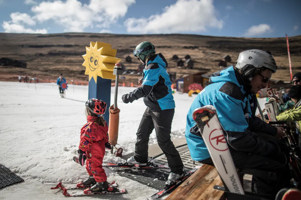 Afriski Lesotho síparadicsom sípálya Afrika 