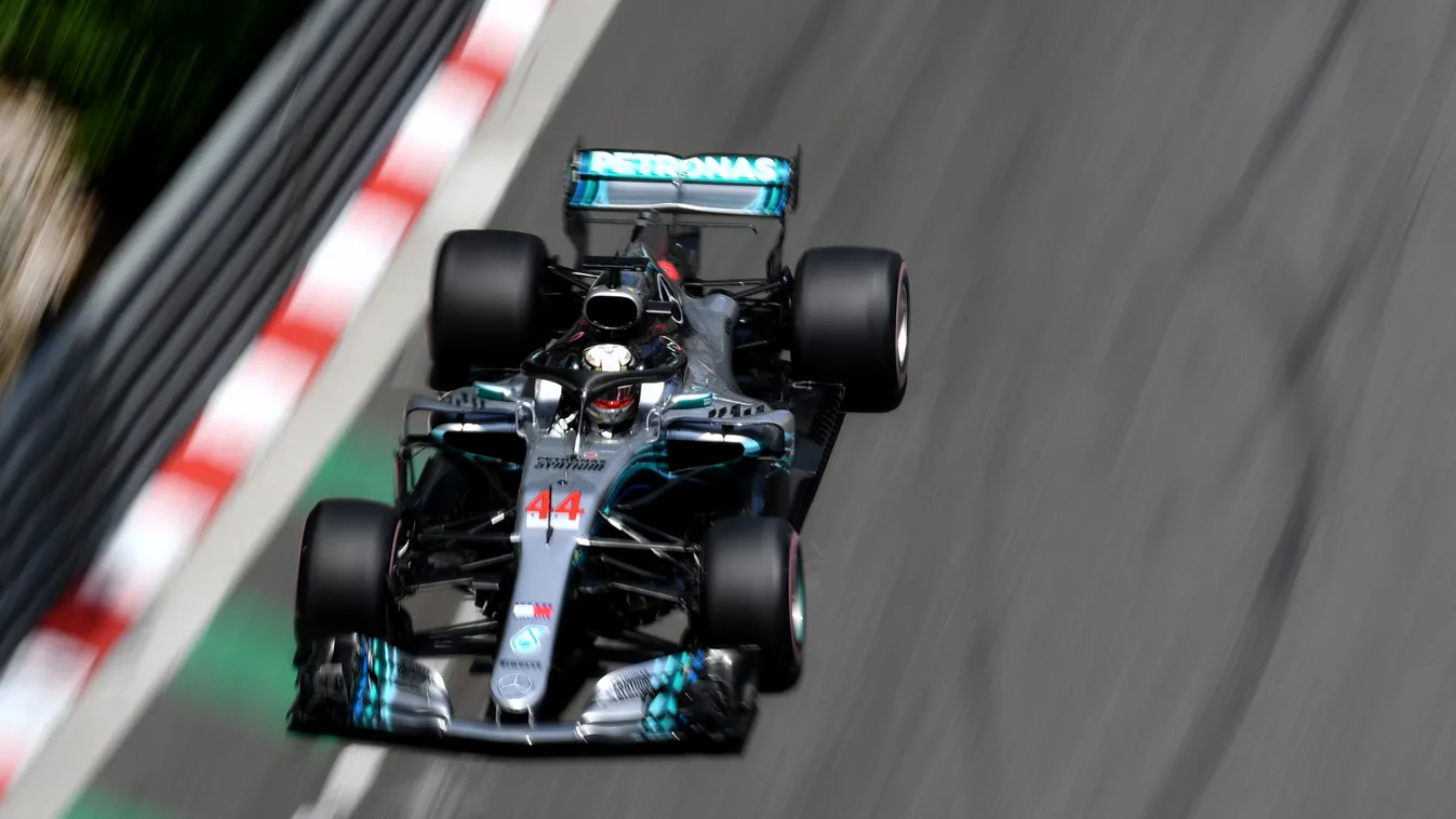 A Forma-1-es Monacói Nagydíj szombati napja, Lewis Hamilton, Mercedes-AMG Petronas 