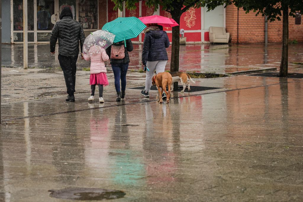 eső, zápor, Budapest, időjárás, illusztráció, 2023.05.14. 