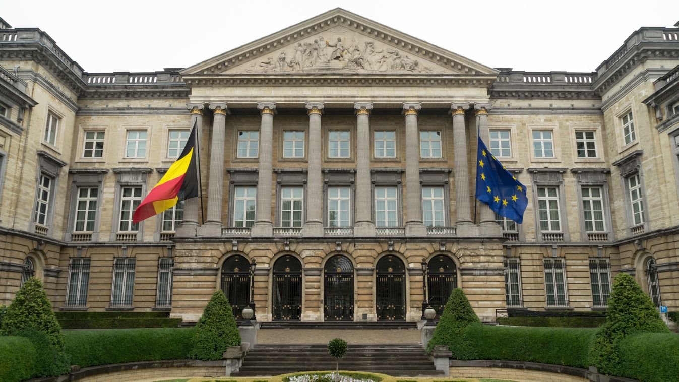 A belga szövetségi parlament épülete, belgium, brüsszel 