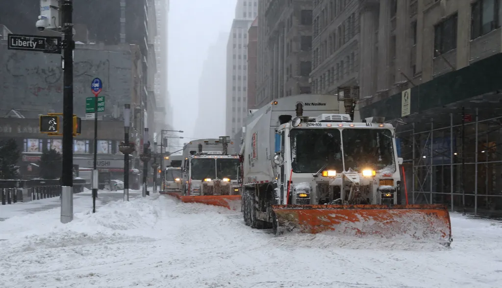 Hóvihar Egyesült Államok 2022.01.30. 
 Nor’easter winter storm hits New York New York City,Nor’easter,United States,winter,winter storm Horizontal 