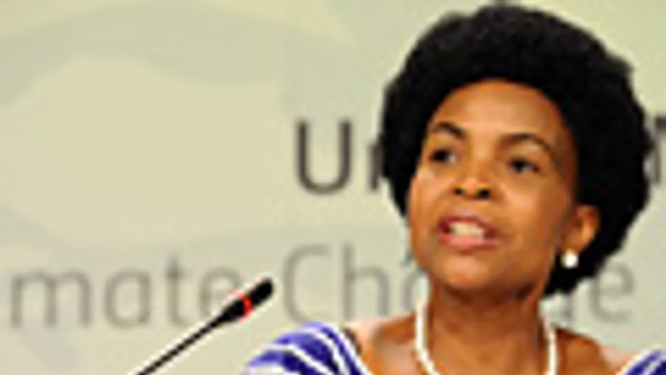 Durban, klímakonferencia COP 17, dél-afrikai külügyminiszter, Maite Nkoana-Mashabane