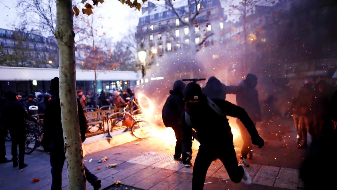 Franciaország, zavargások, sztrájk 