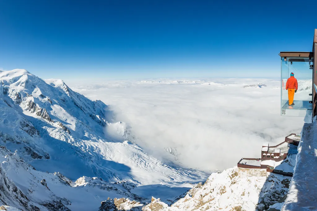 Aiguille du Midi, hegy, Franciaország, Mont Blanc Hegység, 
