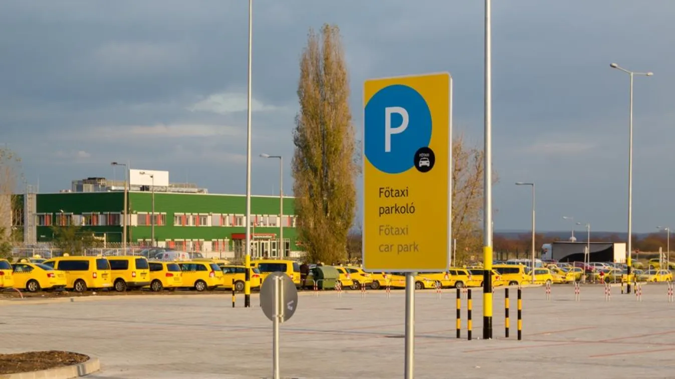 210 férőhelyes új parkolót kaptak a taxisok 
