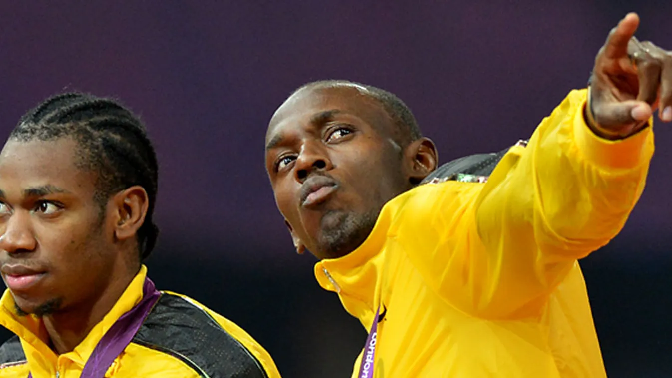 Yohan Blake és Usain Bolt