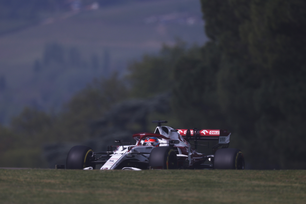 Forma-1, Kimi Räikkönen, Alfa Romeo, Emilia Romagna Nagydíj 2021, szombat 