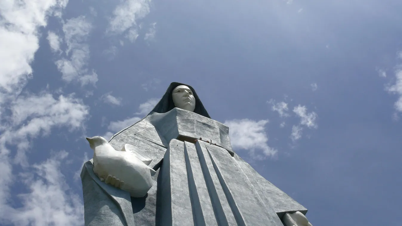 Monumento a la Virgen de la Paz Szűz Mária Trujillo Venezuela 