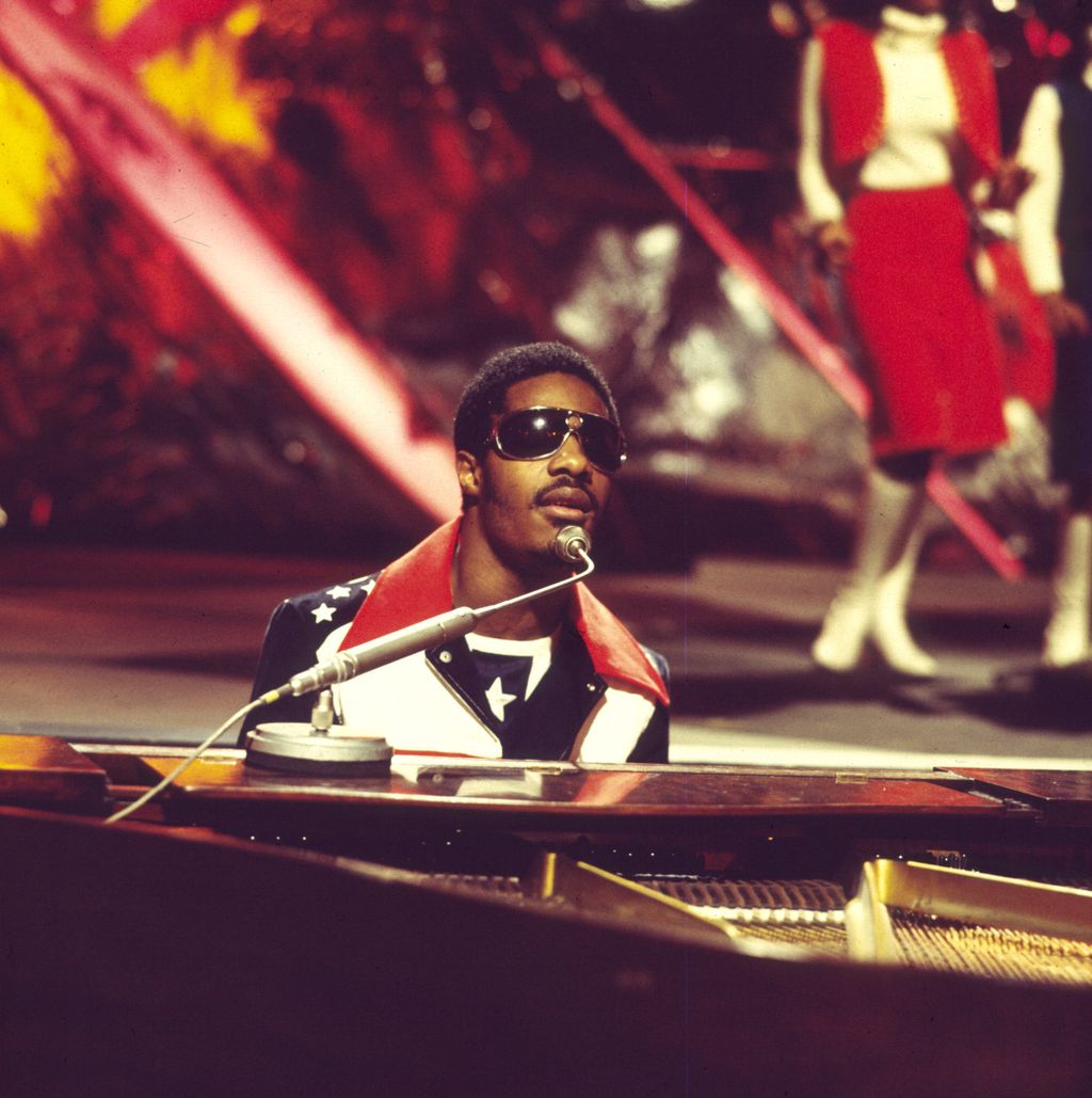 Music File Photos - The 1970s - by Chris Walter Stevie Wonder 