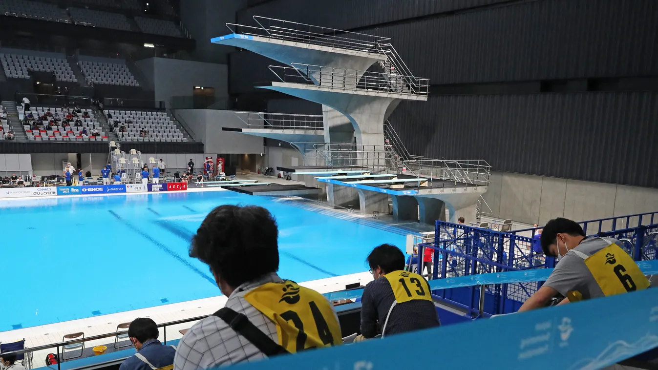FINA Diving World Cup starts in Tokyo Tokyo Olympics Summer Olympics Tokyo 2020 2020 Summer Olympics Games of the XXXII Olympiad Olympics HTH Horizontal OLYMPIC GAMES MEDICINE AND HEALTH, tokio 2020, média 