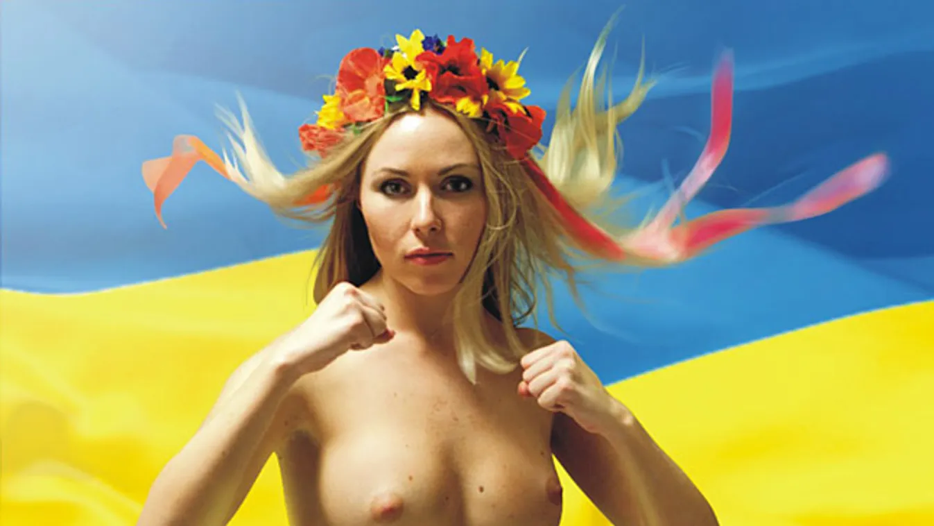 Femen nőjogi aktivisták, cici, női mell, topless, 