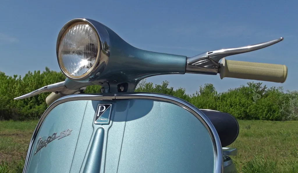 Piaggio Vespa VBB (1961) veteránteszt 