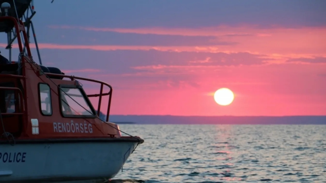 Balaton, vízirendőrség 