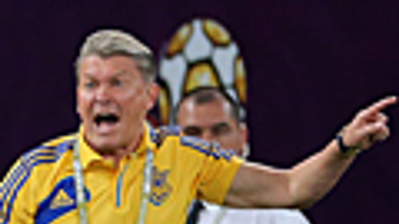 Oleg Blokhin, az ukrán válogatott edzője