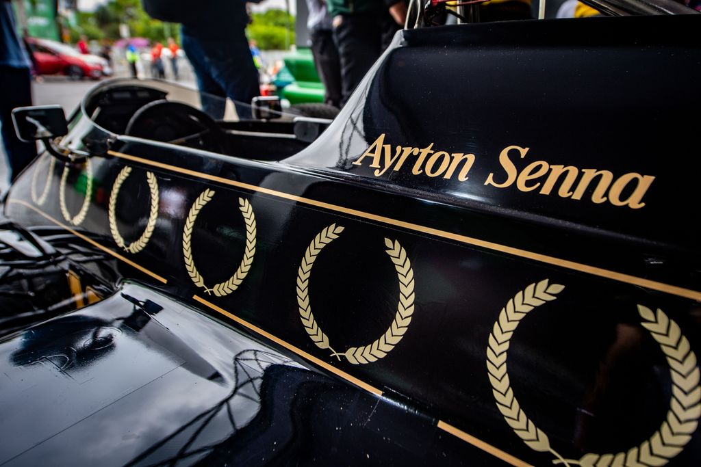 Forma-1, Lotus 1985, Ayrton Senna fesztivál, Sao Paulo 2019 