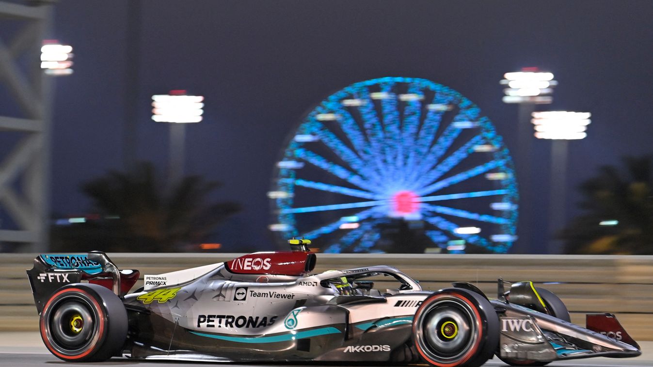 Forma-1, Bahreini Nagydíj, időmérő, Lewis Hamilton, Mercedes 