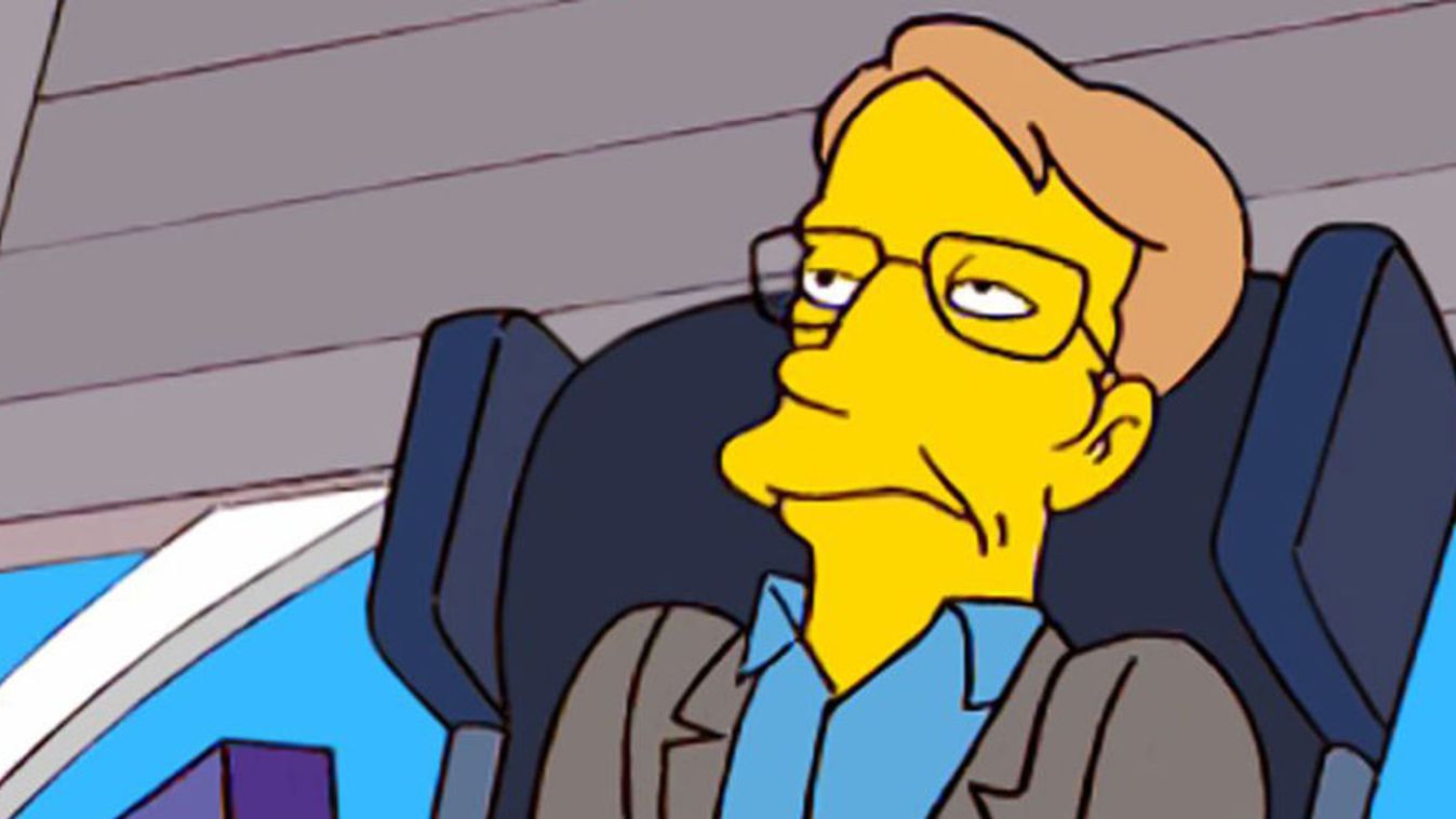 Stephen Hawking a Simpson családban 