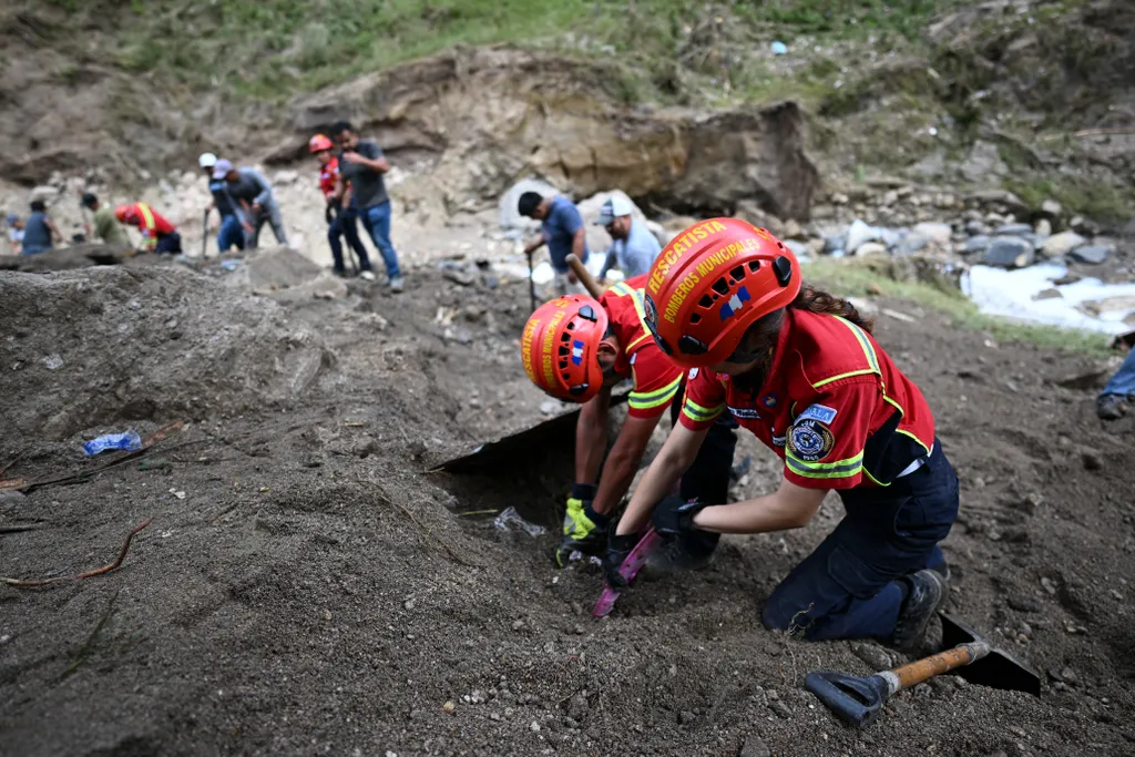 Többen meghaltak Guatemalában a heves esőzés okozta áradásban, galéria, 2023 