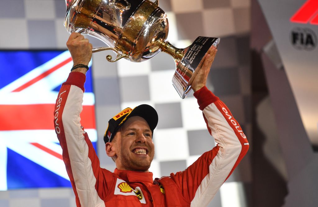 A Forma-1-es Bahreini Nagydíj, Sebastian Vettel, Scuderia Ferrari 