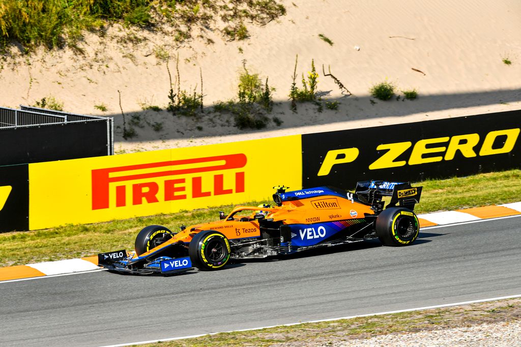 Forma-1, Lando Norris, McLaren, Holland Nagydíj 2021, szombat 