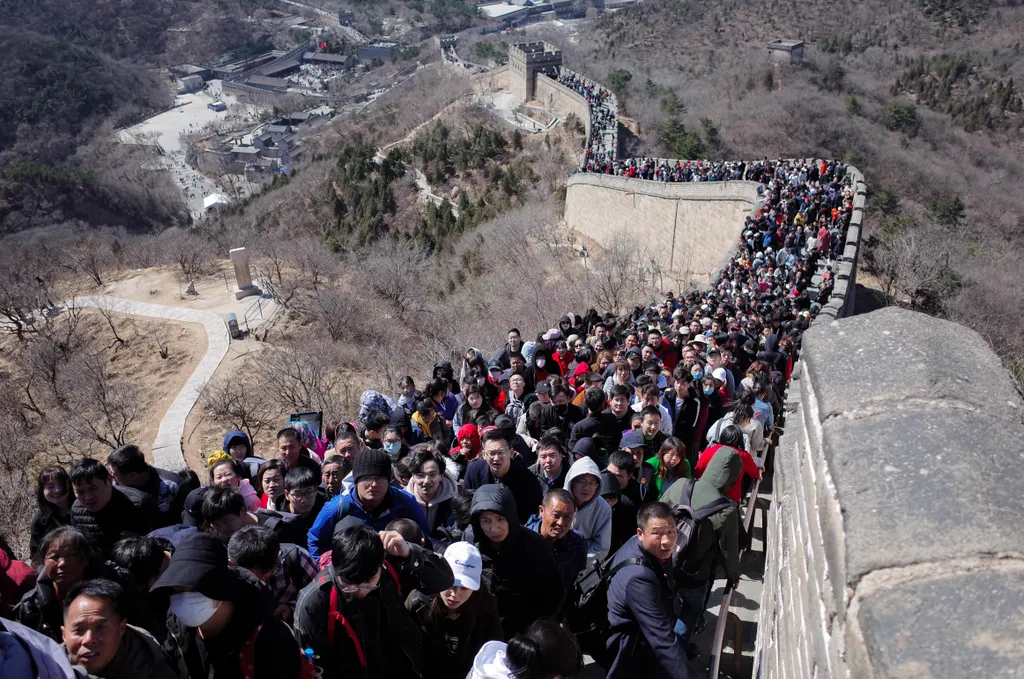 Kínai nagy fal tömeg 