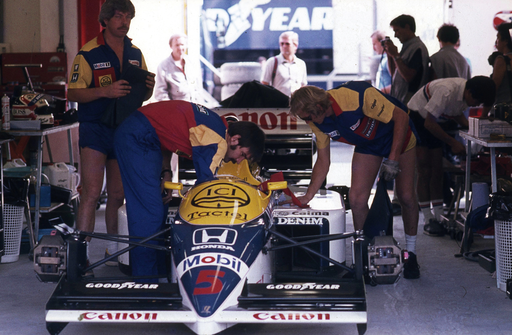1. Magyar Nagydíj, Williams-Honda 