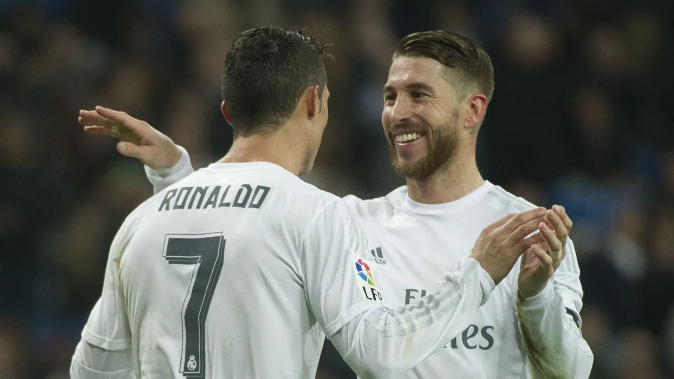 Real Madrid, Cristiano Ronaldo, Sergio Ramos, foci 