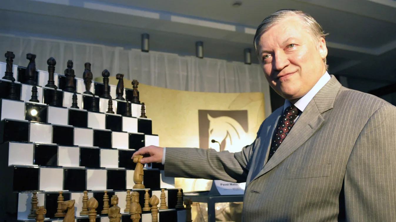 Horizontal CHESS PLAYER CHAMPION PORTRAIT 