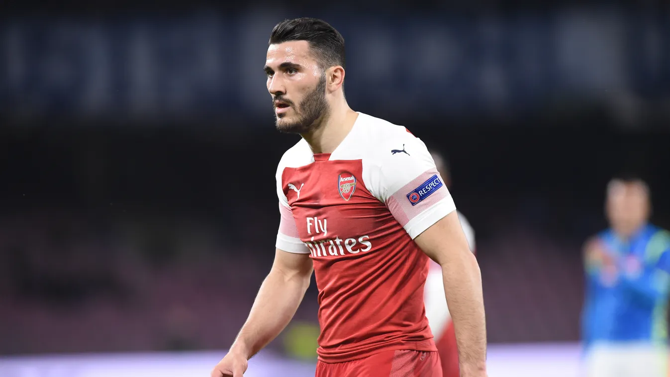 SSC Napoli v Arsenal - UEFA Europa League Sead Kolasinac UEFA Europa League SSC Napoli ARSENAL Stadio San Paolo SPORT STADIUM Calcio Match - Sport General News Sports Pilka nozna Futbol Serie A Fussball italien foreignfootball Club Soccer Club Football FO